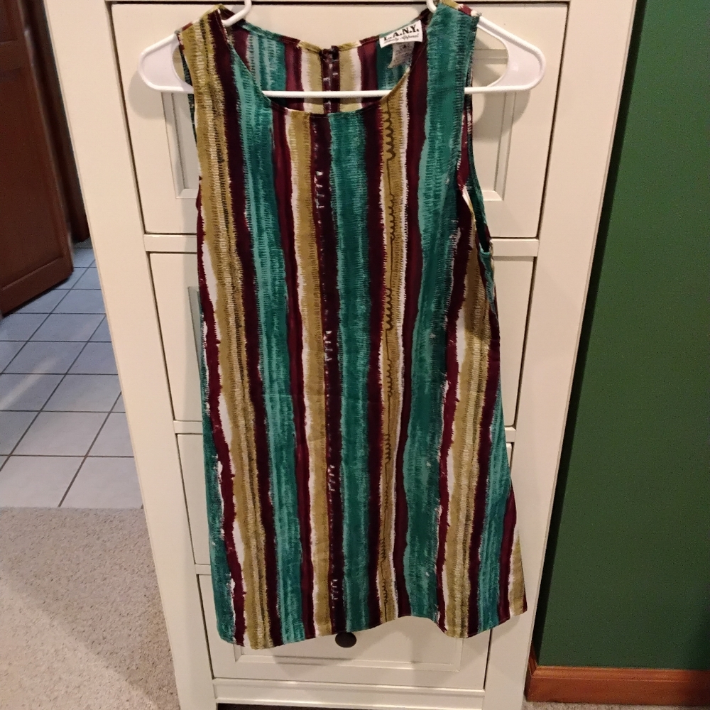 GIGIO Floral  MOD Long-Sleeve A-Line Dress in Olive & Pink. Total Of 3 Dresses - Picture 13 of 14